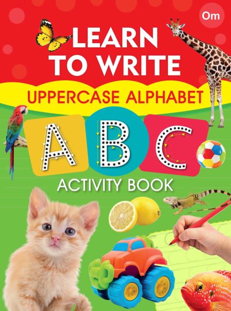 Learn to Write Uppercase Alphabet ABC Activity Book