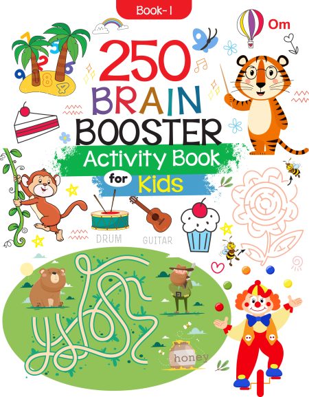 250 Activity Book for Kids Level 1